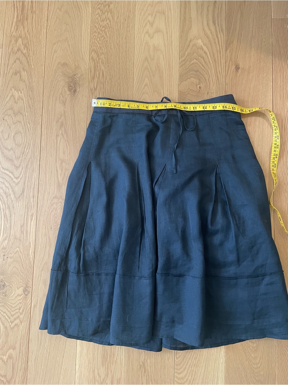 Banana Republic Womens Linen Skirt Sz 6 - Picture 4 of 5